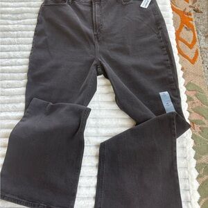 NWT Old Navy Higher High Rise Black Denim Jeans Women’s Size 16